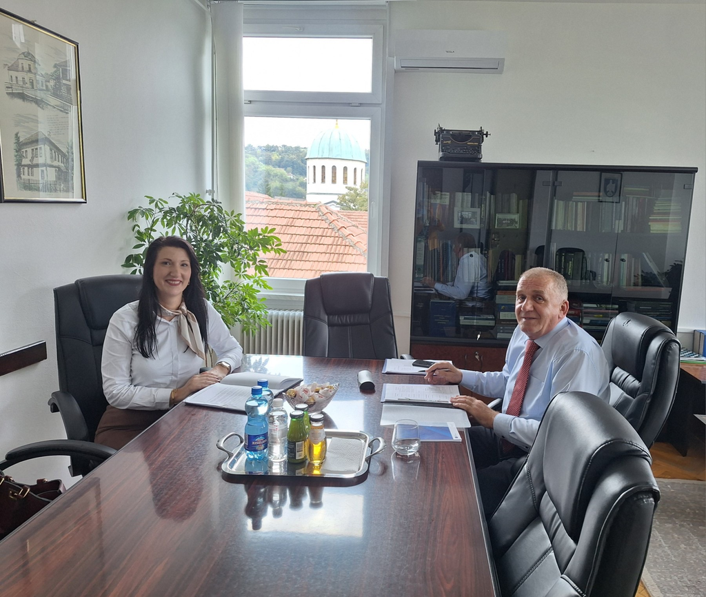 Ministrica pravosuđa i uprave Tuzlanskog kantona, Nataša Marošević, posjetila Općinski sud u Gračanici