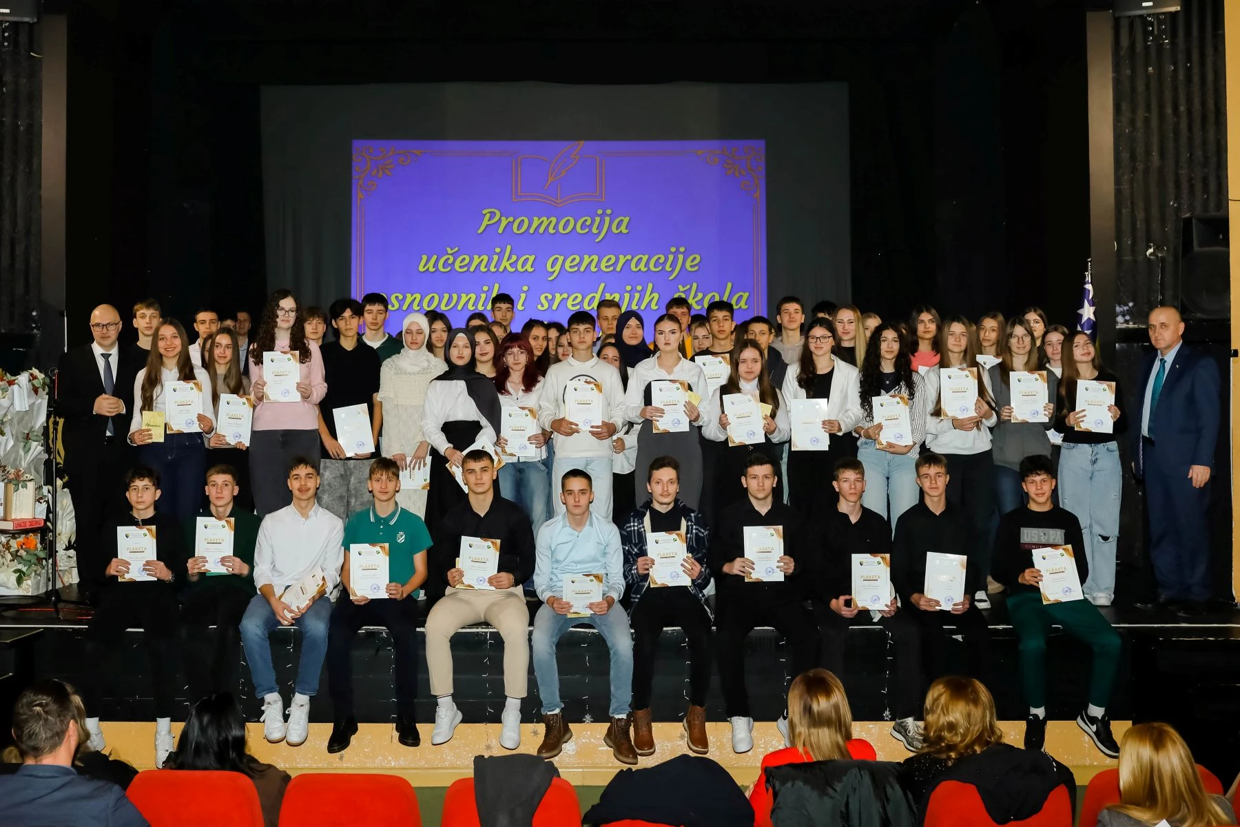 Upriličena promocija učenika generacije za školsku 2024/2025. godinu