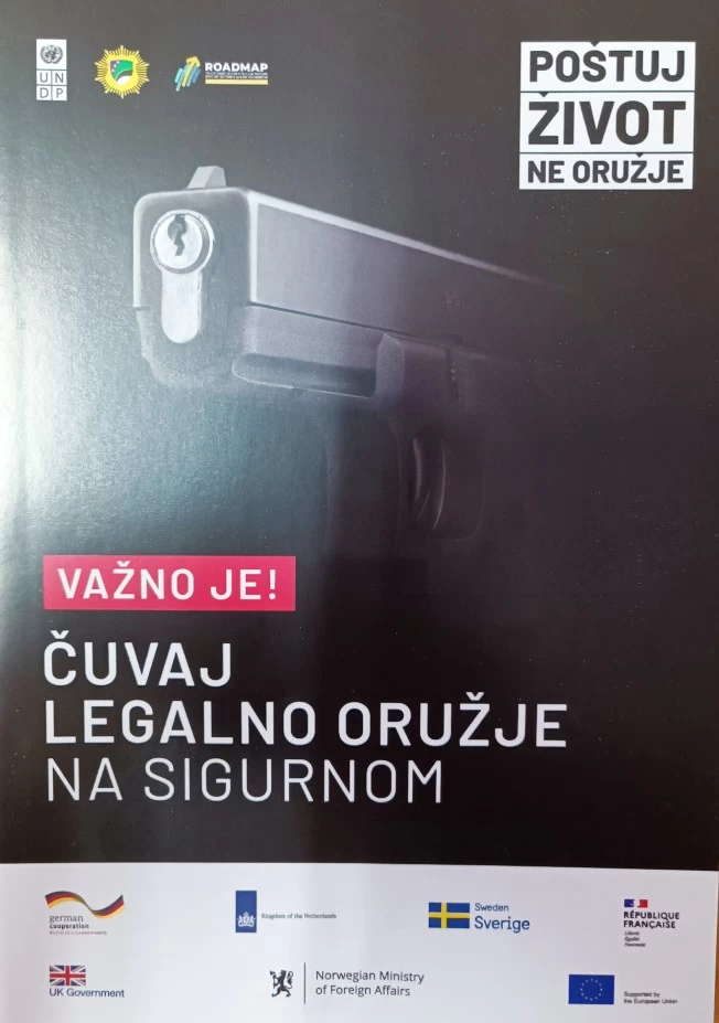 Uprava policije MUP TK – Promocija kampanje “Poštuj život, ne oružje” na području Tuzlanskog kantona